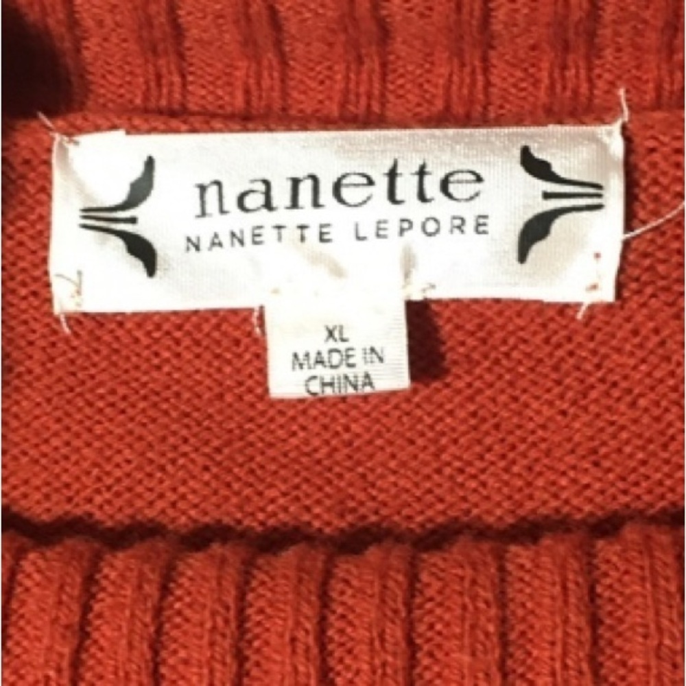 NANETTE LEPORE COWL NECK SWEATER - Picture 5 of 6